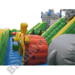 Большой надувной батут "Средневековье" 15*15*5 м