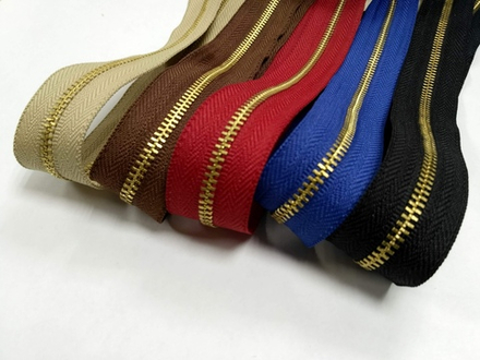 Молния YKK #8 латунь, Япония