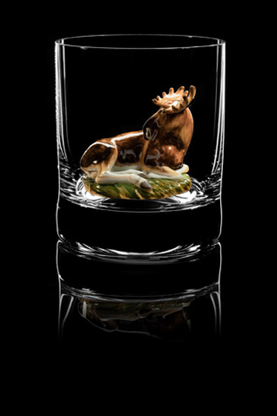 Бокал для виски. Лось. Новая коллекция