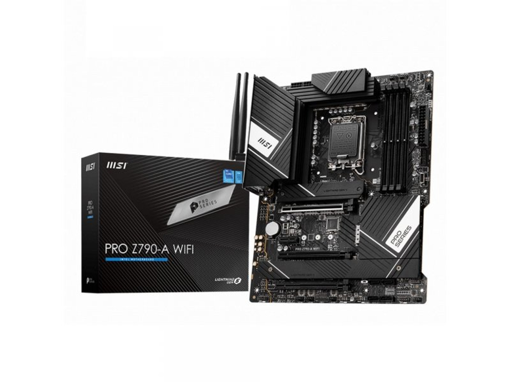 Материнская плата MSI Pro Z790-a Wifi, Socket LGA 1700, Intel Z790, ATX, RTL