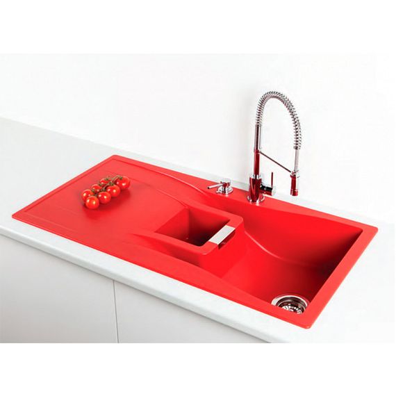 Мойка SCHOCK Waterfall 60D Cristadur серебристый камень