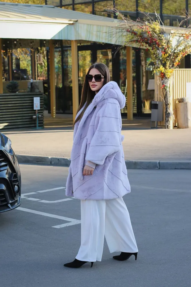 Шуба 18186-1 Фабрика Моды