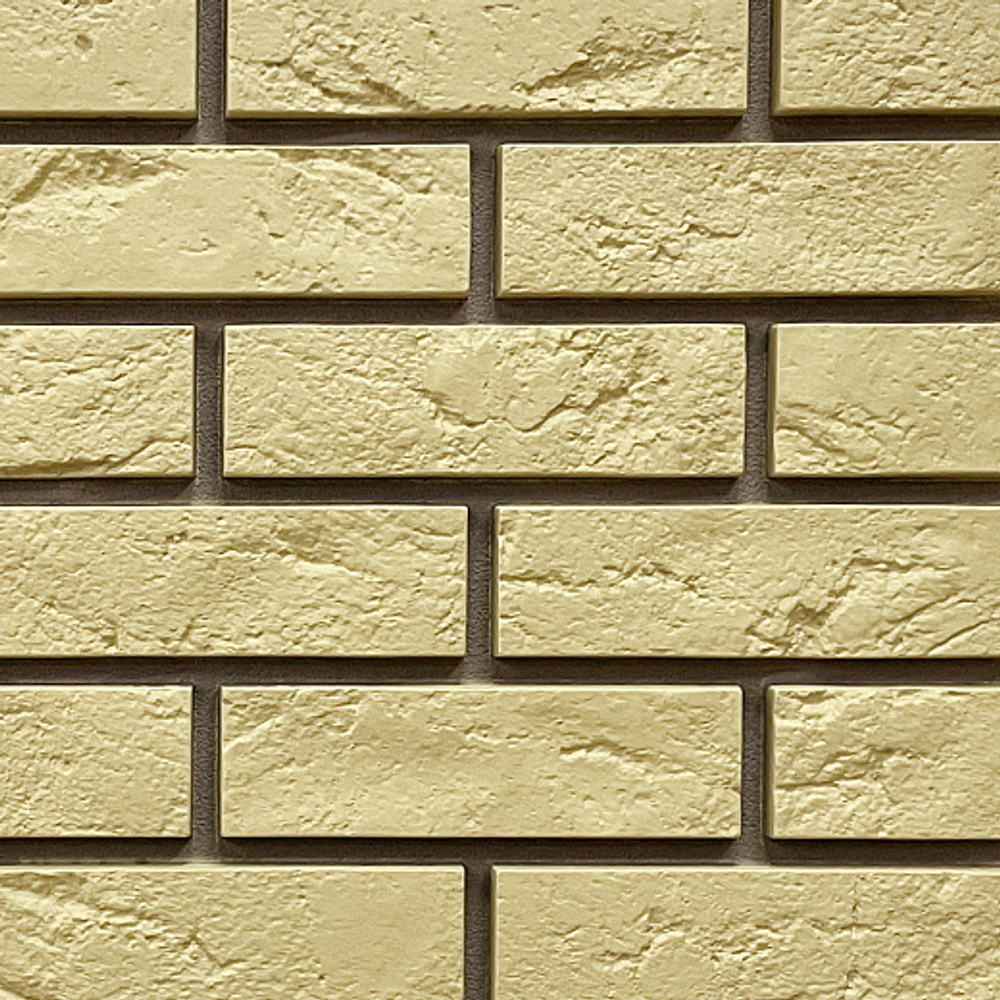 Фасадные панели Кирпич Баварский, песочный Fineber (Файнбир)