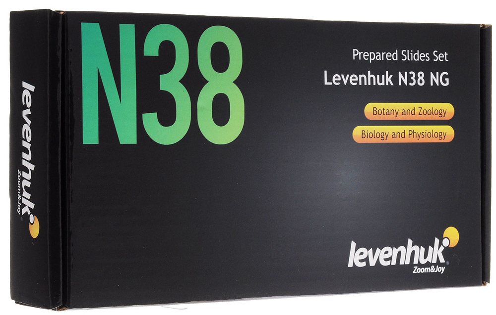 Levenhuk N38 NG набор готовых микропрепаратов