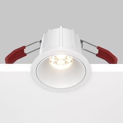 Модульный встраиваемый светодиодный светильник Maytoni Alfa LED DL043-01-10W3K-RD-W