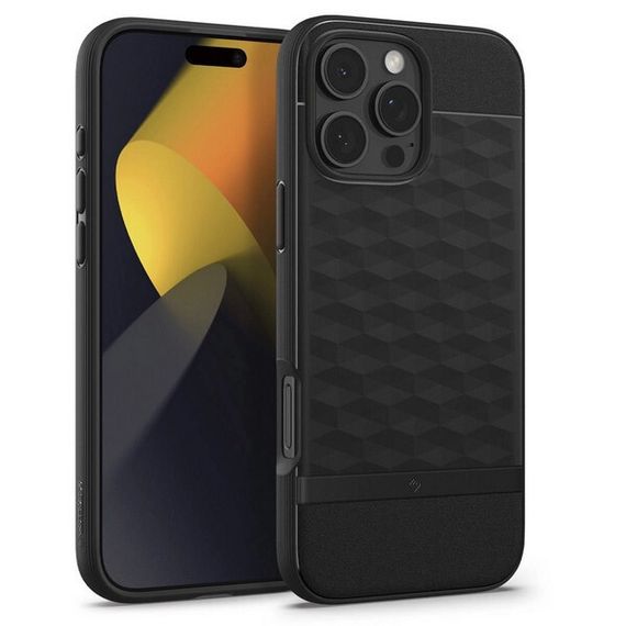 Чехол Spigen Caseology Parallax для iPhone 16 Pro (ACS08169) Matte Black