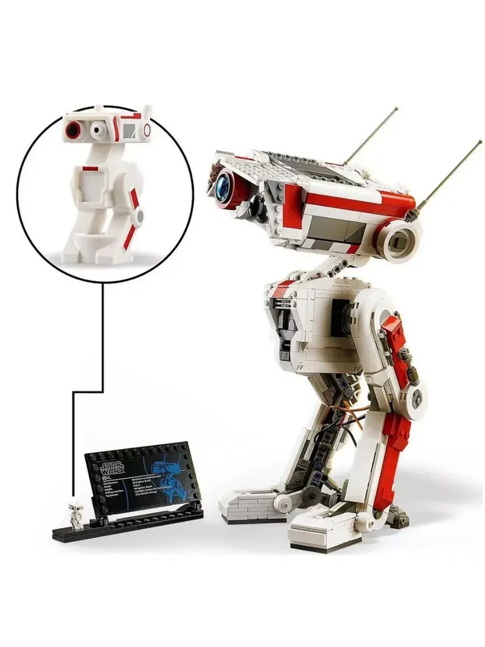 Конструктор Star Wars Дроид BD-1 1080 деталей 67005
