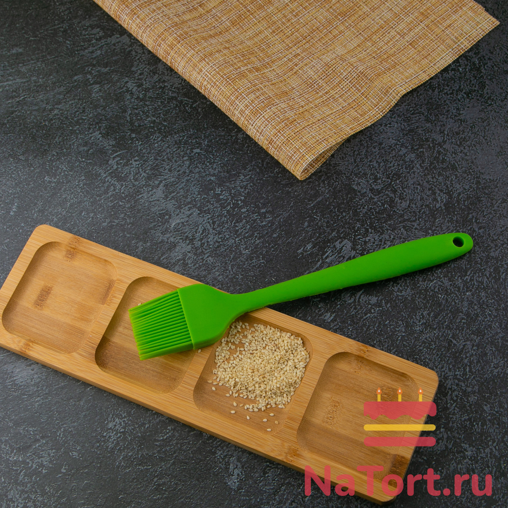 Кисточка силиконовая кулинарная 26 см