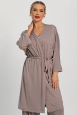 Пеньюар Шелк вискозы (латте) П14486-52М LT Collection