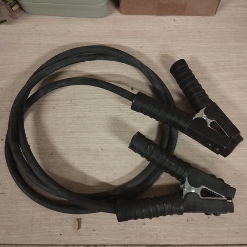 Гибкий проводник 16мм2, L-2 м., черный, 2 крокодила, VSTMSK