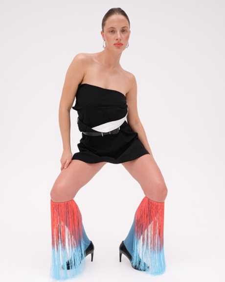 Гольфы с бахромой Яйцо дрозда 2.0