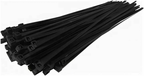 Хомут нейлоновый 7,6-500 ЧЕРНЫЙ