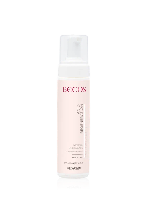 BECOS Очищающий мусс с гликолевой кислотой- CLEANSING MOUSSE,200 мл