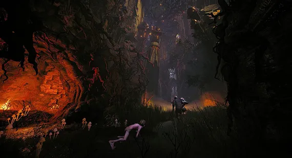 PS4 The Lord of the Rings: Gollum / Голлум Б/У CUSA-32039 (Русские субтитры)