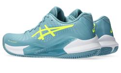 Женские теннисные кроссовки Asics Gel-Challenger 14 Clay - Gray Бирюзовый