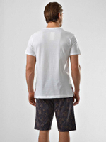 Пижама мужская шорты+футболка 88178