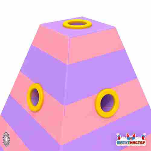Воздушный фонтан «Зефир» для игровой комнаты, 80×80×120 см