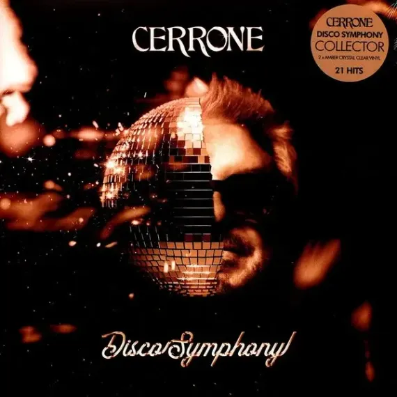 Cerrone - Disco Symphony - Amber Crystal Clear 2LP