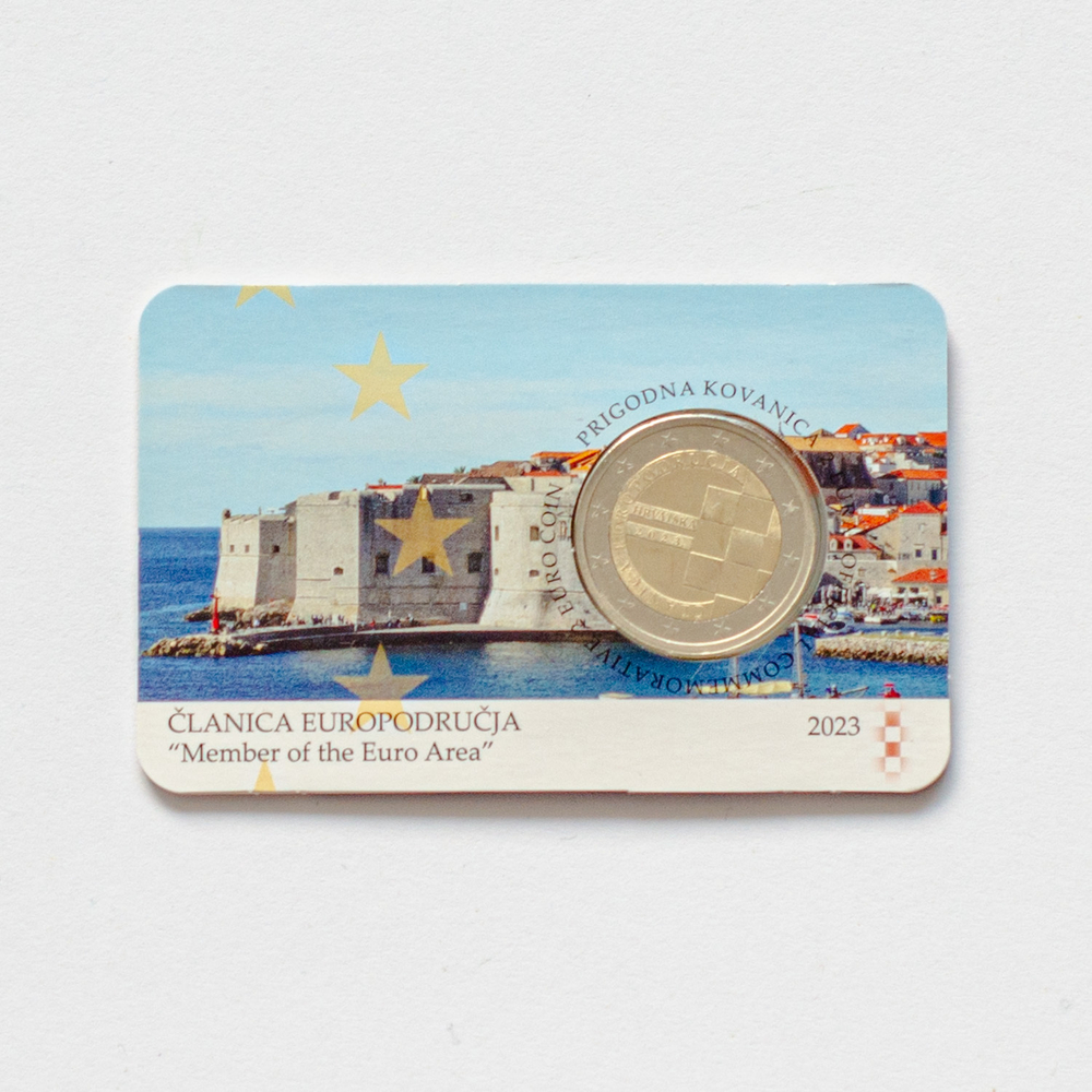 Croatia 2 Euro 2023: Introduction of Euro as Official Currence of Croatia on 1 January 2023