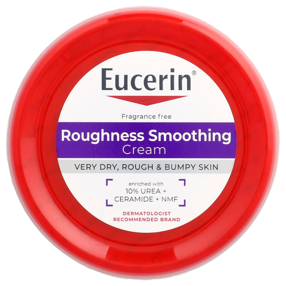 Eucerin, крем для разглаживания шероховатости кожи, для очень сухой, огрубевшей и неровной кожи, без отдушек, 454 г (16 унций)