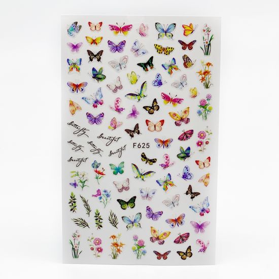 Наклейки для ногтей №F625