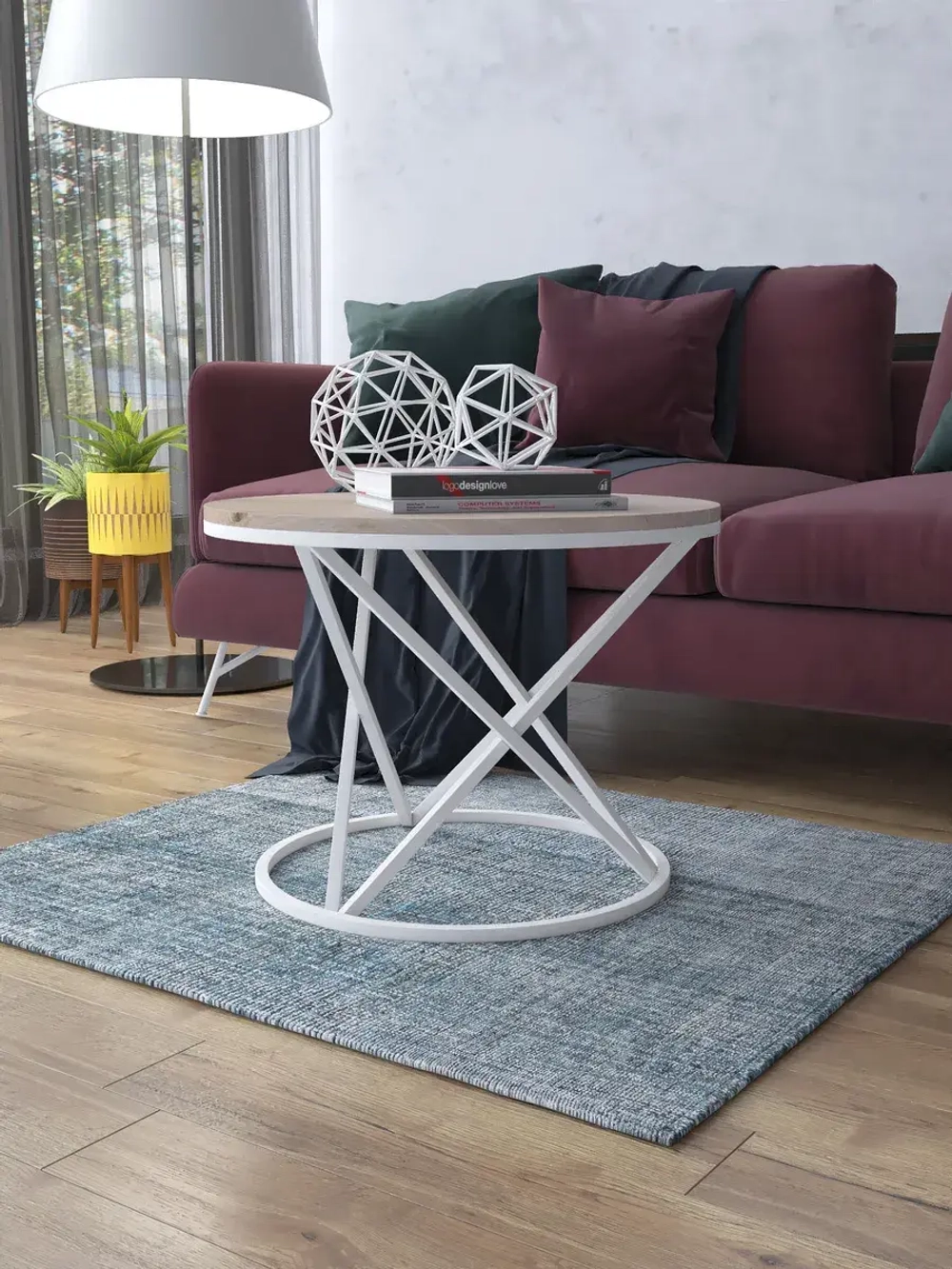 Журнальный стол Звёздный - БД - МДФ в ПВХ