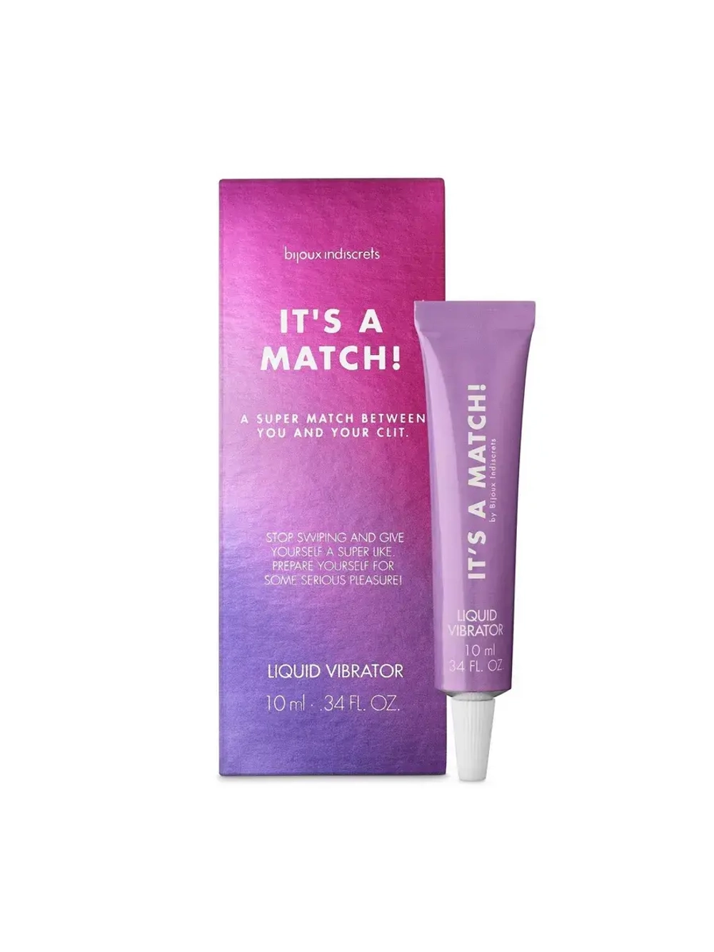 Жидкий вибратор Bijoux Indiscrets IT’S A MATCH - 10 мл.