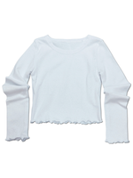 18096 Топ для девочки длинный рукав  (84-164)