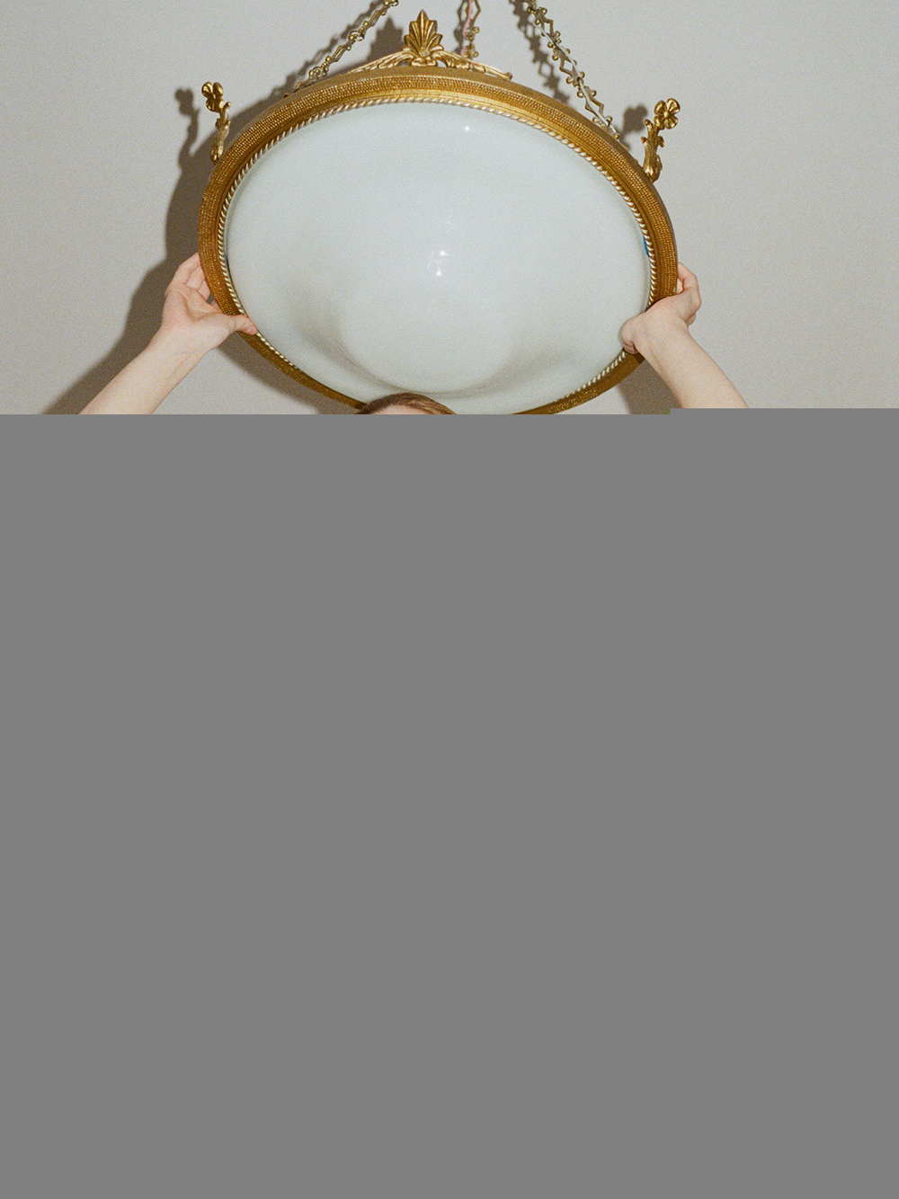 Топ корсетный из бархата с баской