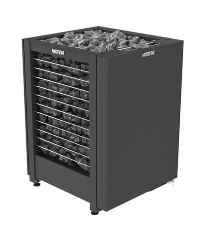 Harvia Электрическая печь Modulo Combi MD160GSA Black HMD1604GSA 15,8 кВт (с парогенератором, автоматический залив воды, без пульта)