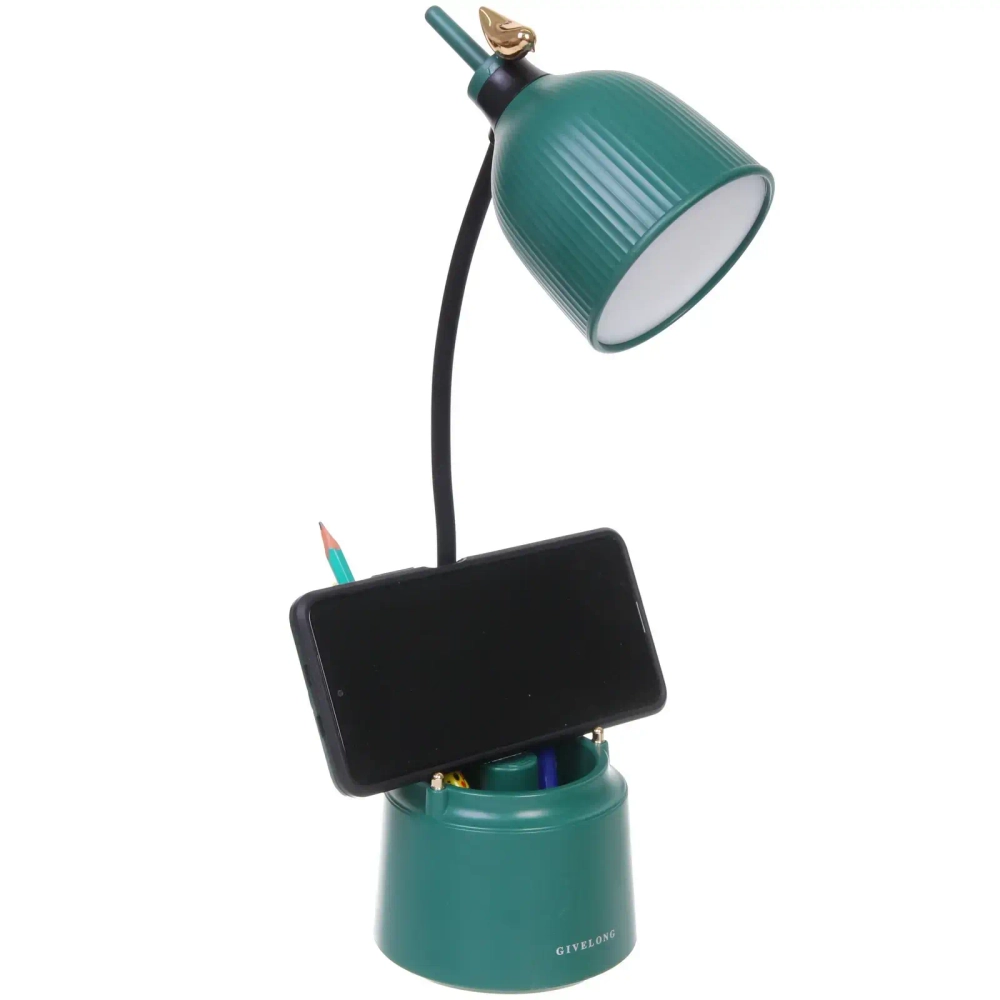 Настольная лампа «Sweet - Forest» LED, 16.5*11.5*40.5 см LED, USB 3w 5v, Зеленый