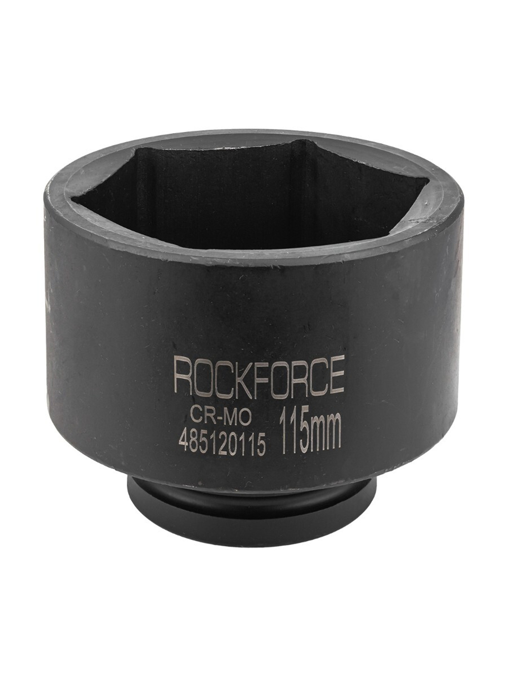 Головка ударная глубокая, 1'', 115мм (6гр.) RockForce RF-485120115