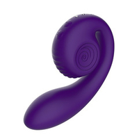 Фиолетовый вибромассажёр SVibe Gizi Snail Purple VG-P