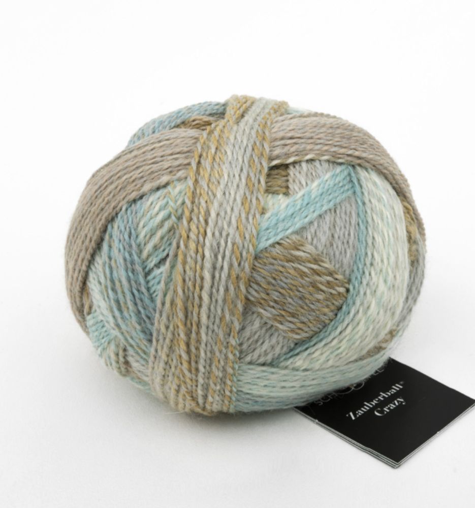 Пряжа Crazy Zauberball (2690/Театр под открытым небом), 420м/100гр