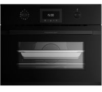 Компактный духовой шкаф с паром Kuppersbusch CBD 6340.0 S2 Black Chrome
