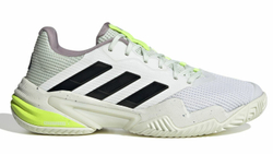 Женские теннисные кроссовки Adidas Barricade 13 - cloud white/core black/crystal jade