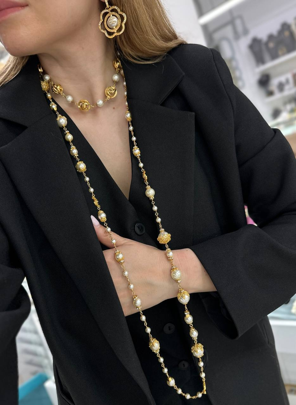 Бусы CHANEL