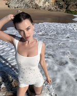white overall