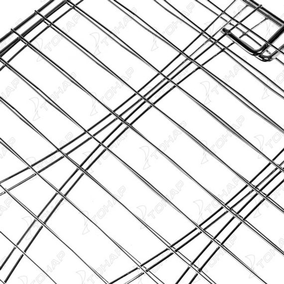 Решетка для барбекю для рыбы 62х28х28 см (HS-RB SY280) Helios
