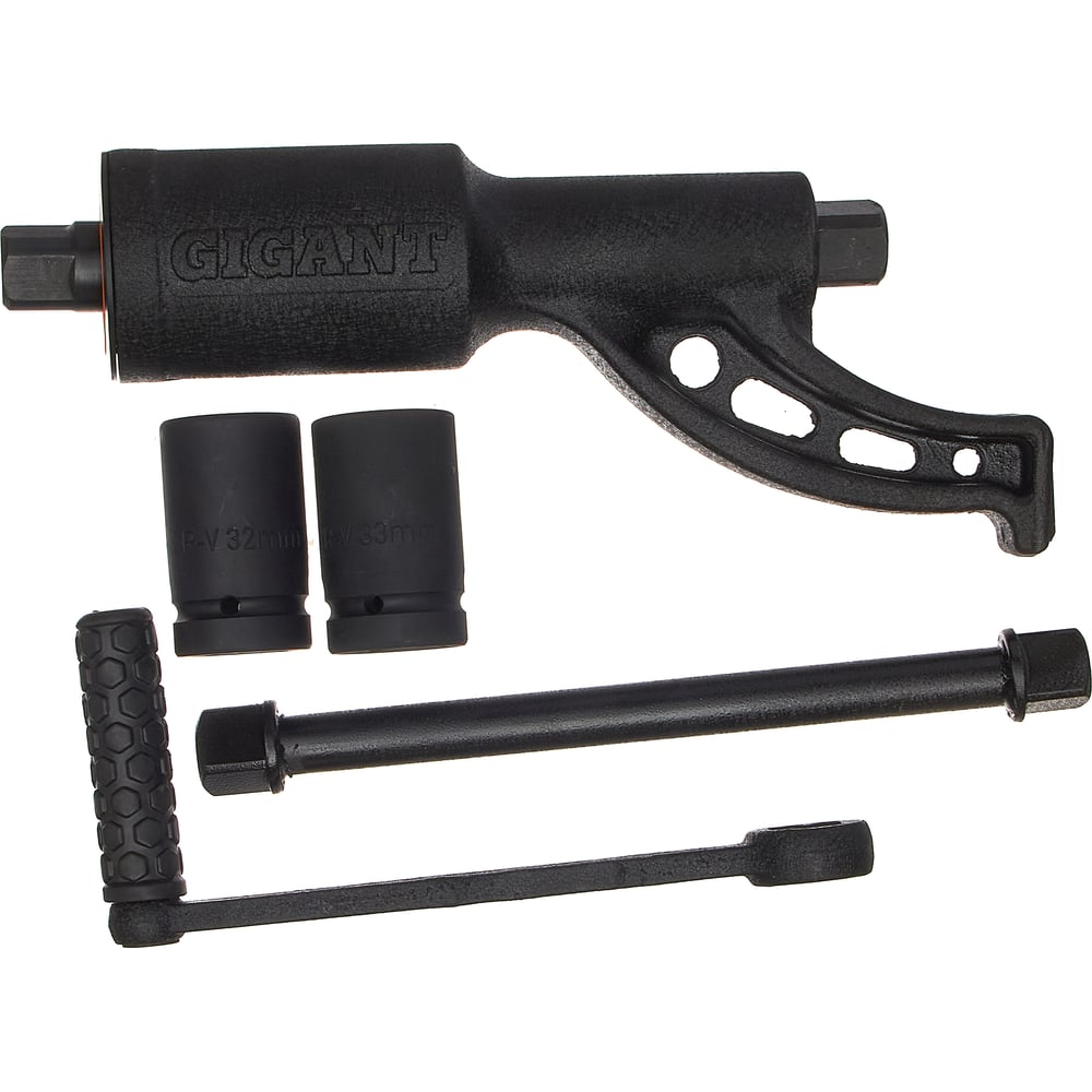 Ручной гайковерт Gigant 32х33, мaкс. усилие 4800 Нм, передаточное число 1:56 TQM-1