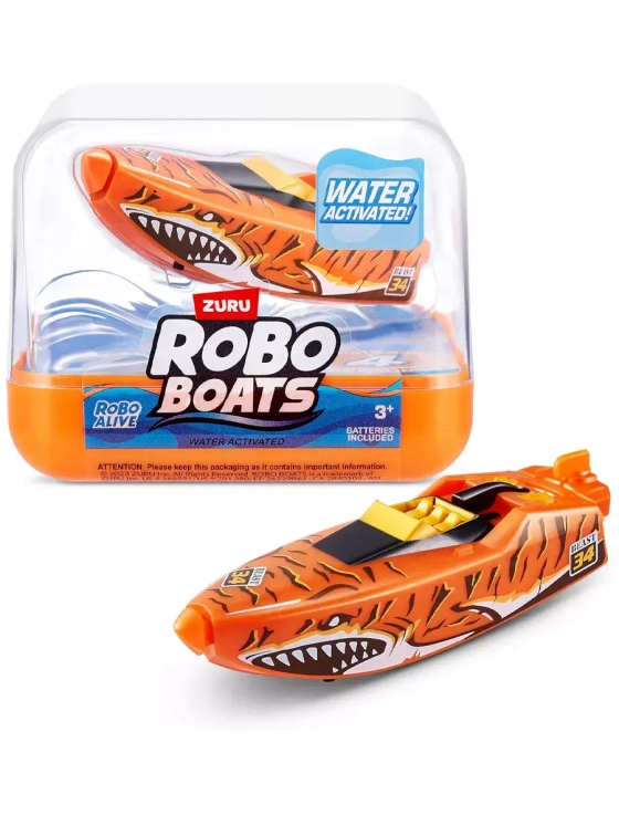 Робо Лодка Robo Boats интерактивная плавающая игрушка робот