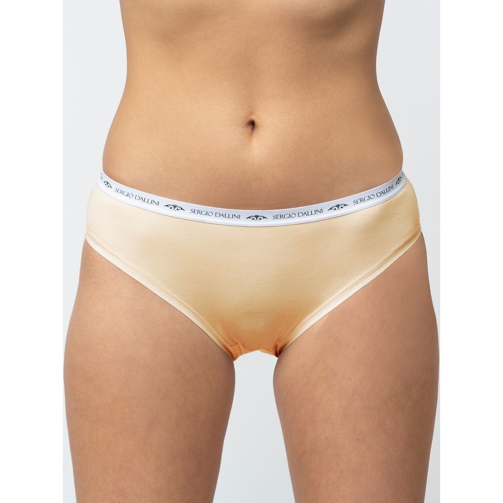 Женские трусы слипы персиковые Sergio Dallini SD7003-4