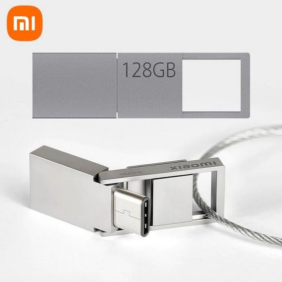 Флеш-память Xiaomi Dual-interface Flash Drive 128GB (BHR8816GL) Silver