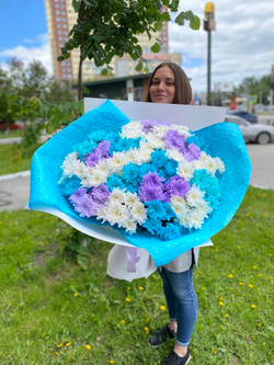 Букет хризантем Гигант S