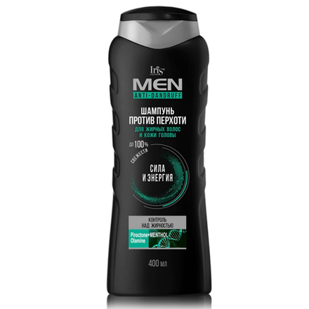 Шампунь Iris Men Сила и энергия 400 мл
