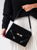 Замшевая сумка Rachel DBR 31361 черный