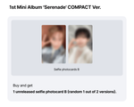 Альбом DK X SEUNGKWAN (SEVENTEEN) - 1st Mini Album [Serenade] (COMPACT Ver.) Weverse shop