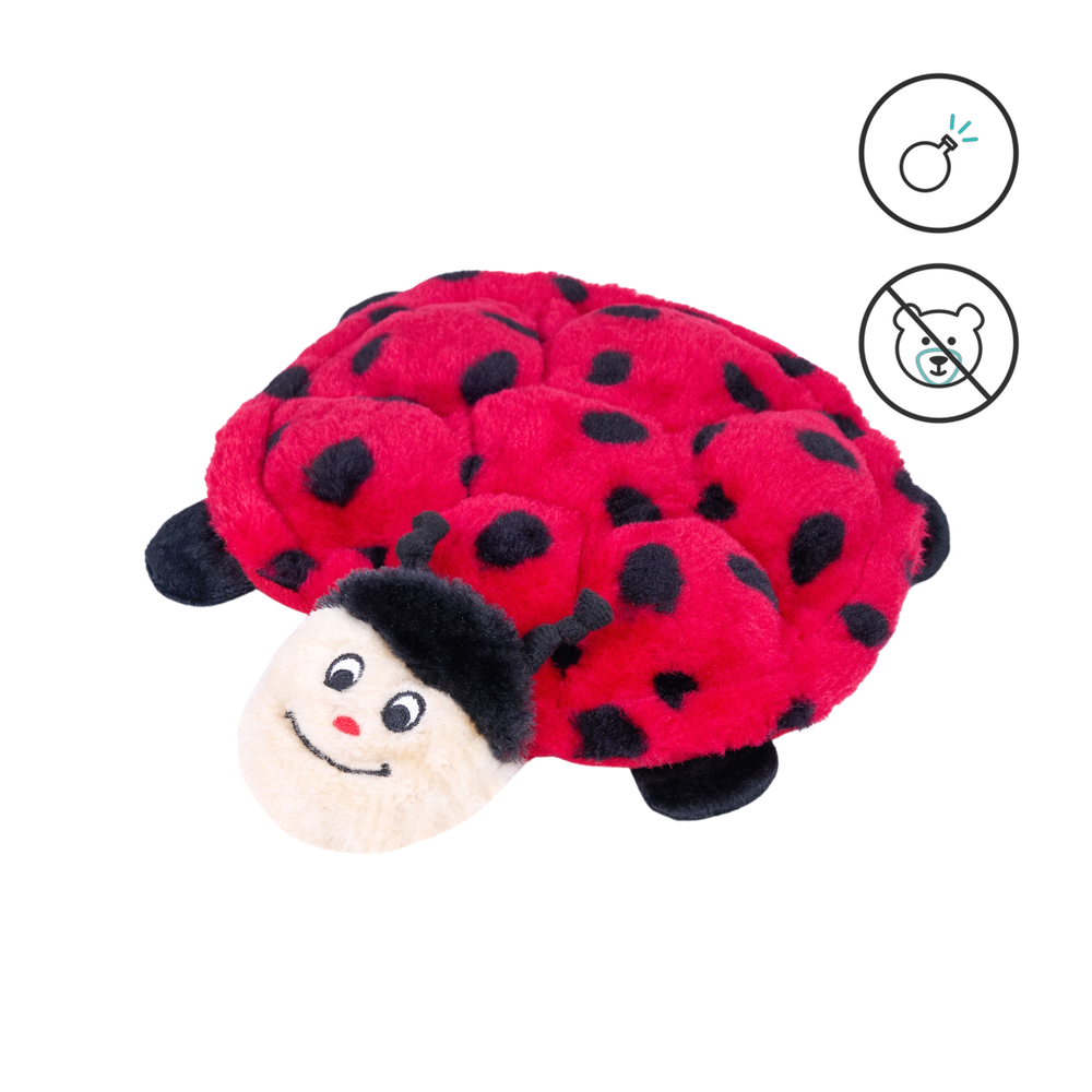 Игрушка Squeakie Crawler Божья коровка Betsey ZippyPaws