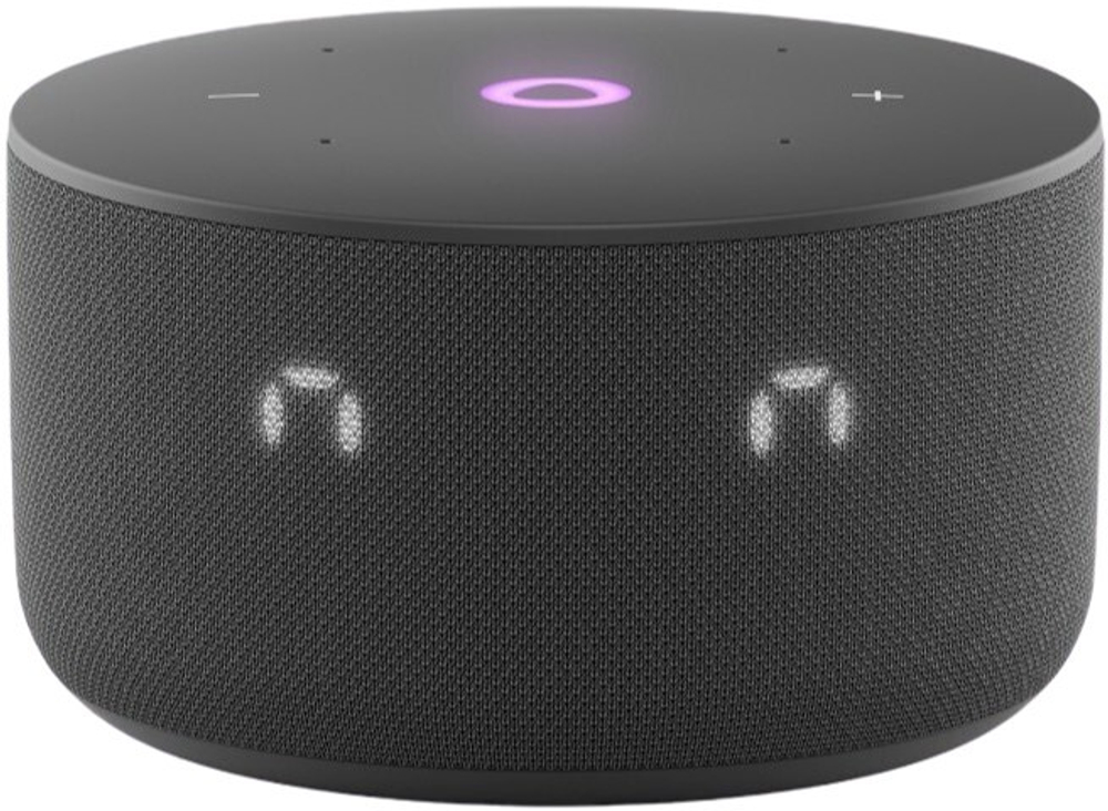 Умная колонка Яндекс.Станция Мини с Часами Черная YNDX-00027BLK