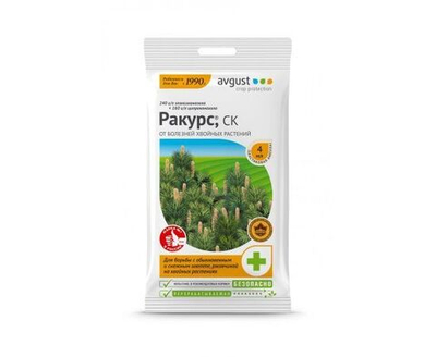 Ракурс от пожелтения и болезней хвойных растений 4мл Август